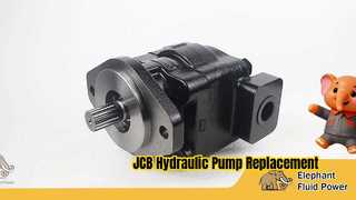Zobacz hydrauliczną pompę zębatą Parker 3249111030 do koparko-ładowarek 3CX 4CX z roczną gwarancją Demo