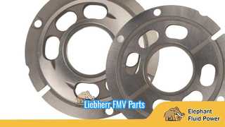 Części pompy hydraulicznej do koparki Liebherr FMV