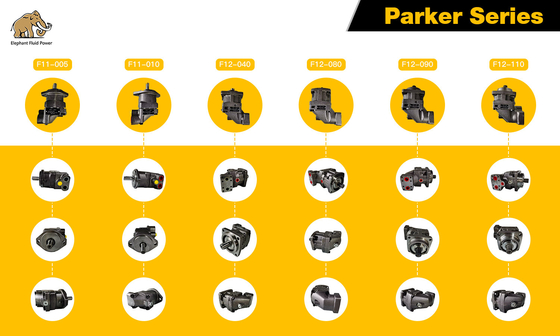 Parker F11 F12 F11-005-MB-CV-K-000 Parker Silnik tłokowy hydrauliczny do oryginalnej wymiany